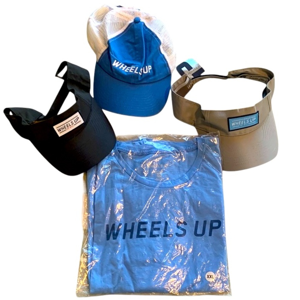 Wheels Up Cap and T-Shirt Set